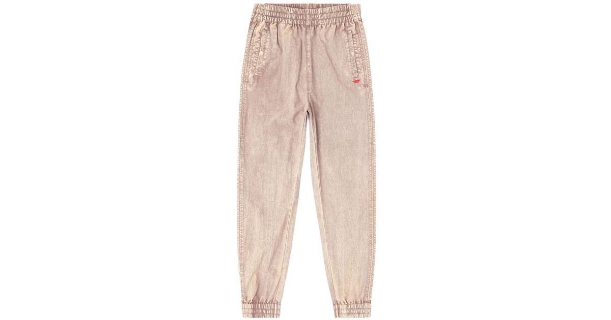 diesel-p-aris-track-pants-in-natural-lyst