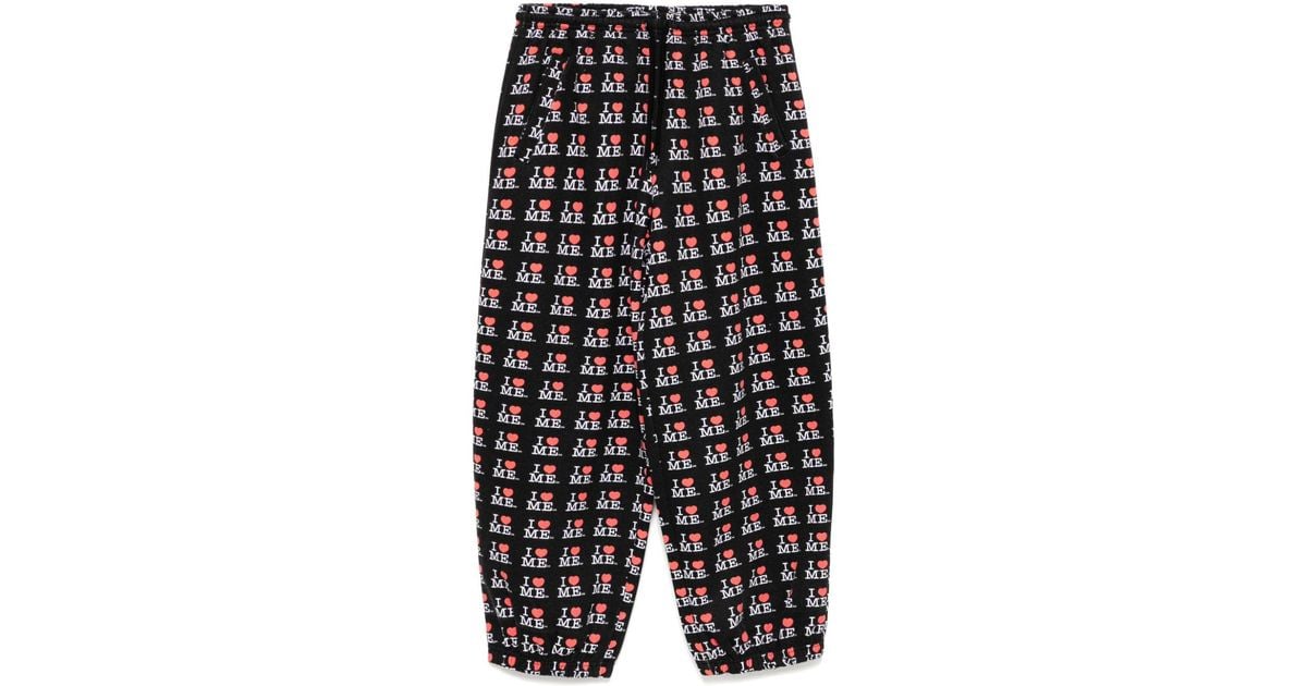 Ashley Williams I Heart Me Sweatpants in Black | Lyst