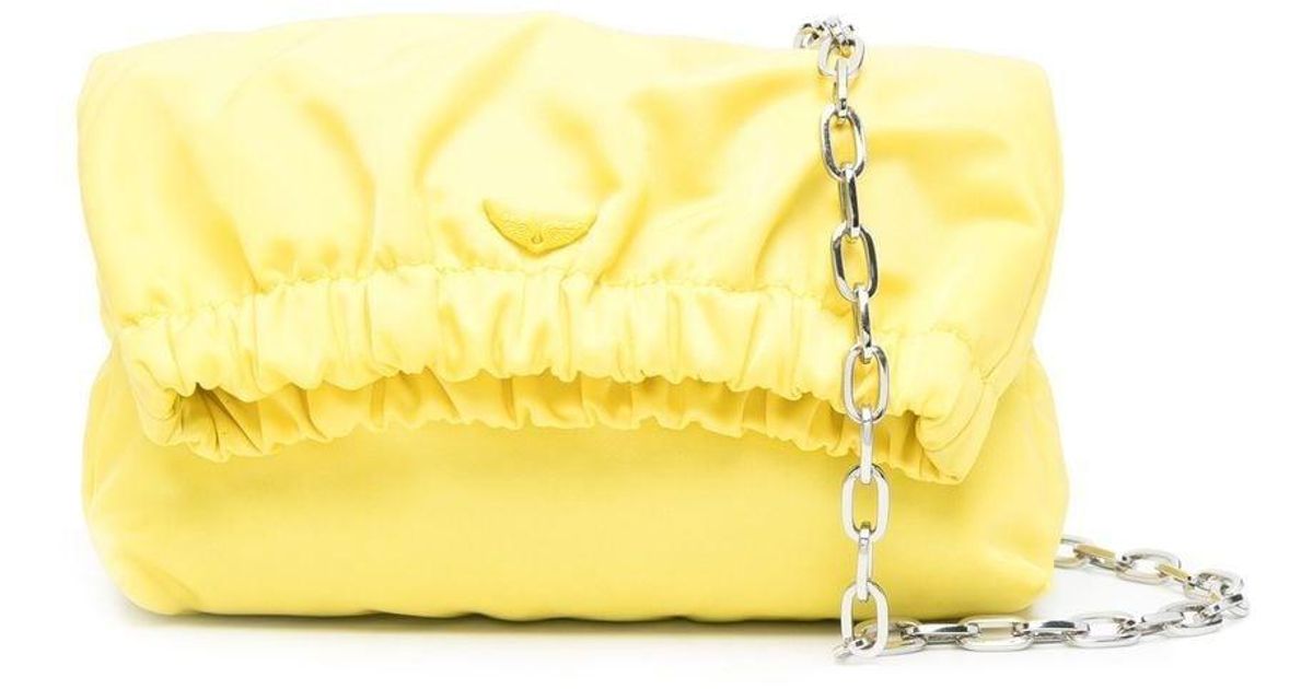 Bolso de hombro Rockyssime Zadig Voltaire de color Amarillo Lyst