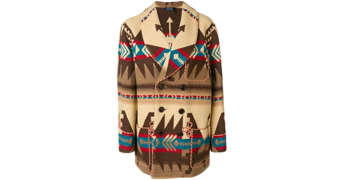 Polo Ralph Lauren Aztec Print Jacket Lyst