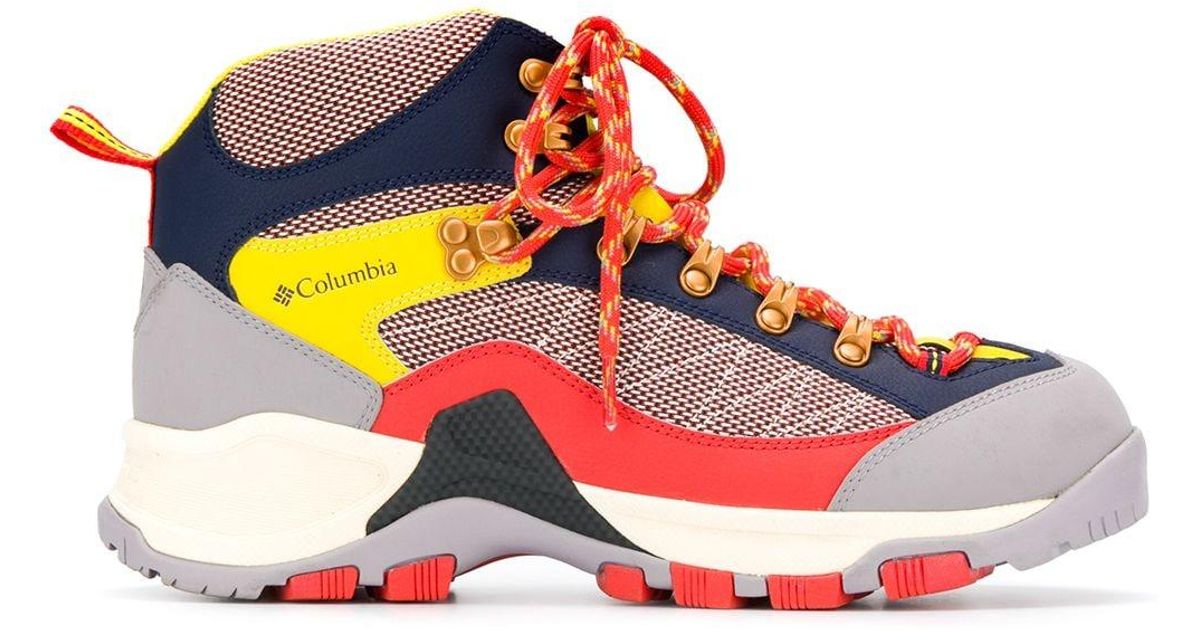 X Columbia Tablerock colour-block trekking boots Yellow Farfetch Shoes Outdoor Shoes 