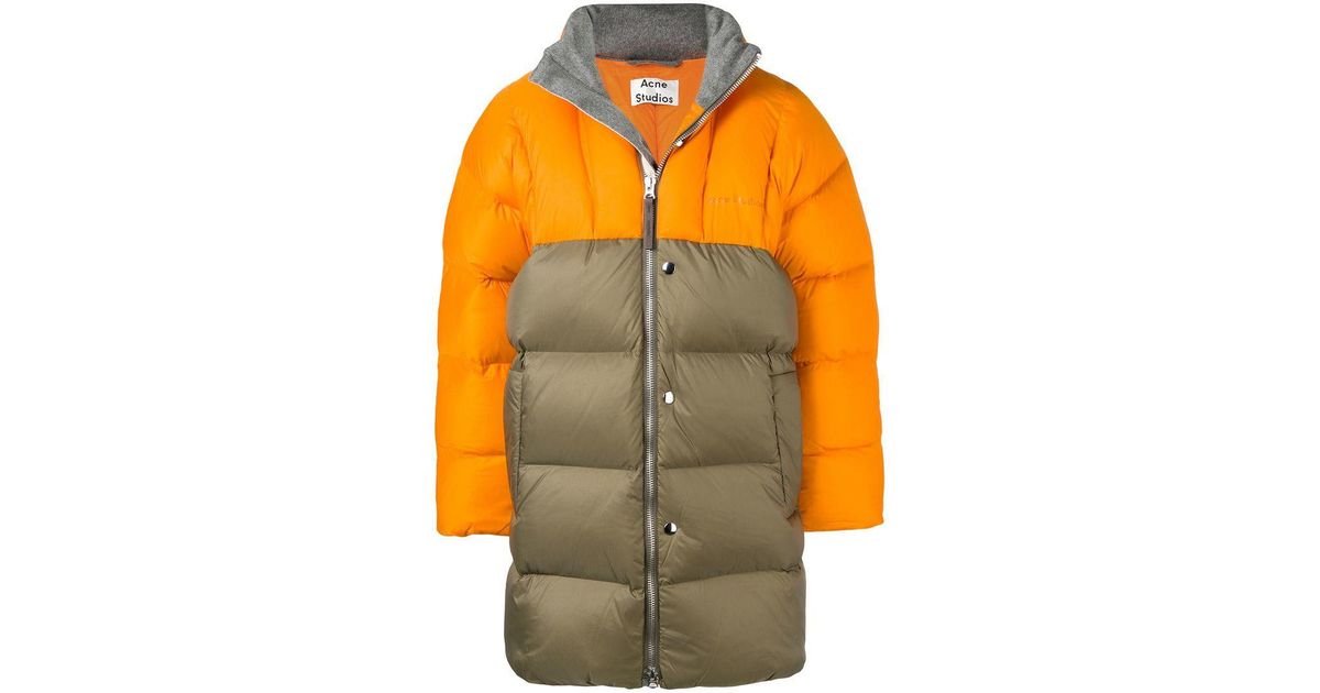 acne studios down coat