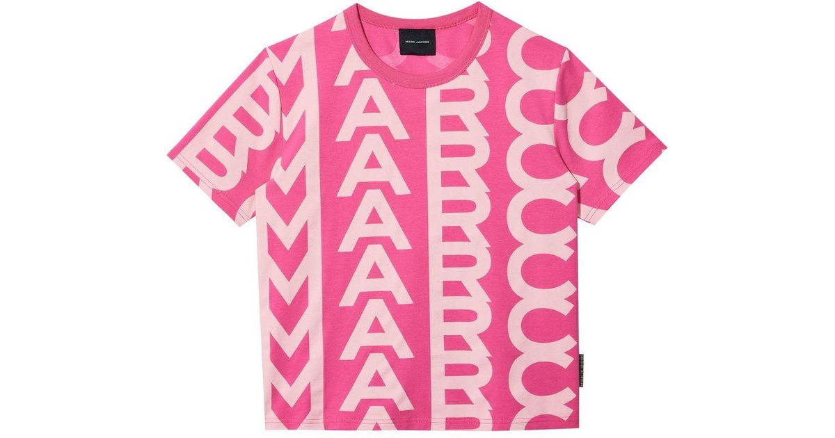Marc Jacobs The Monogram Baby T-shirt in Pink | Lyst