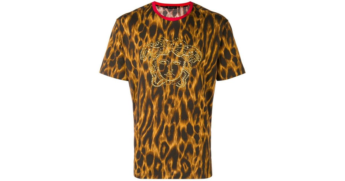 versace cheetah shirt