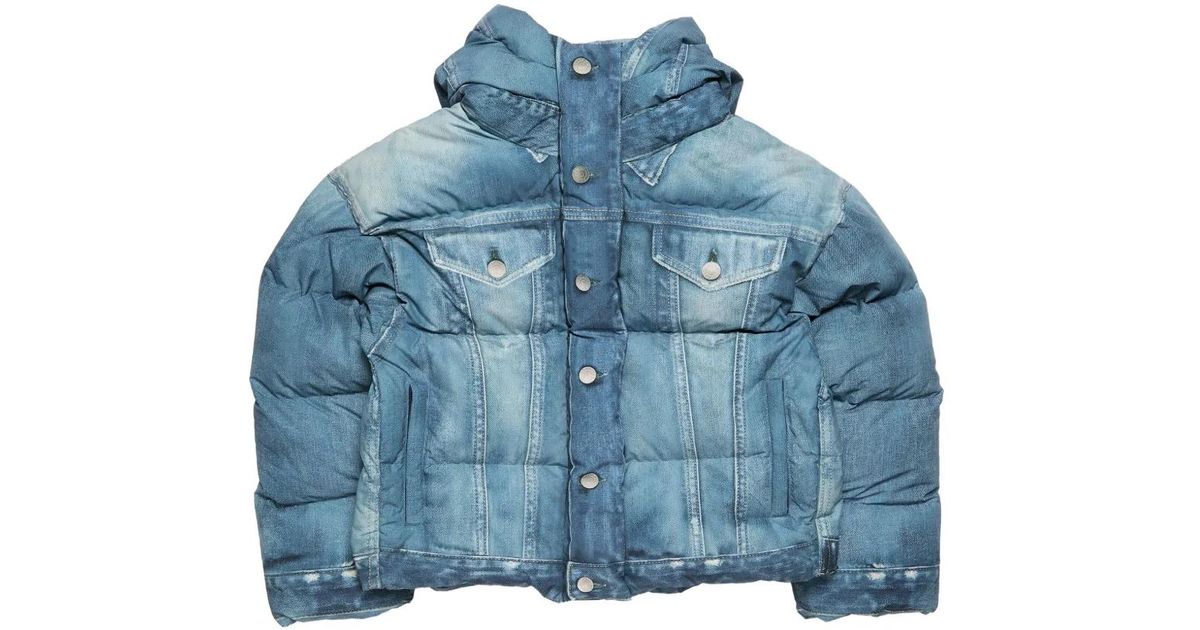 Acne Studios Jackets in Blue | Lyst
