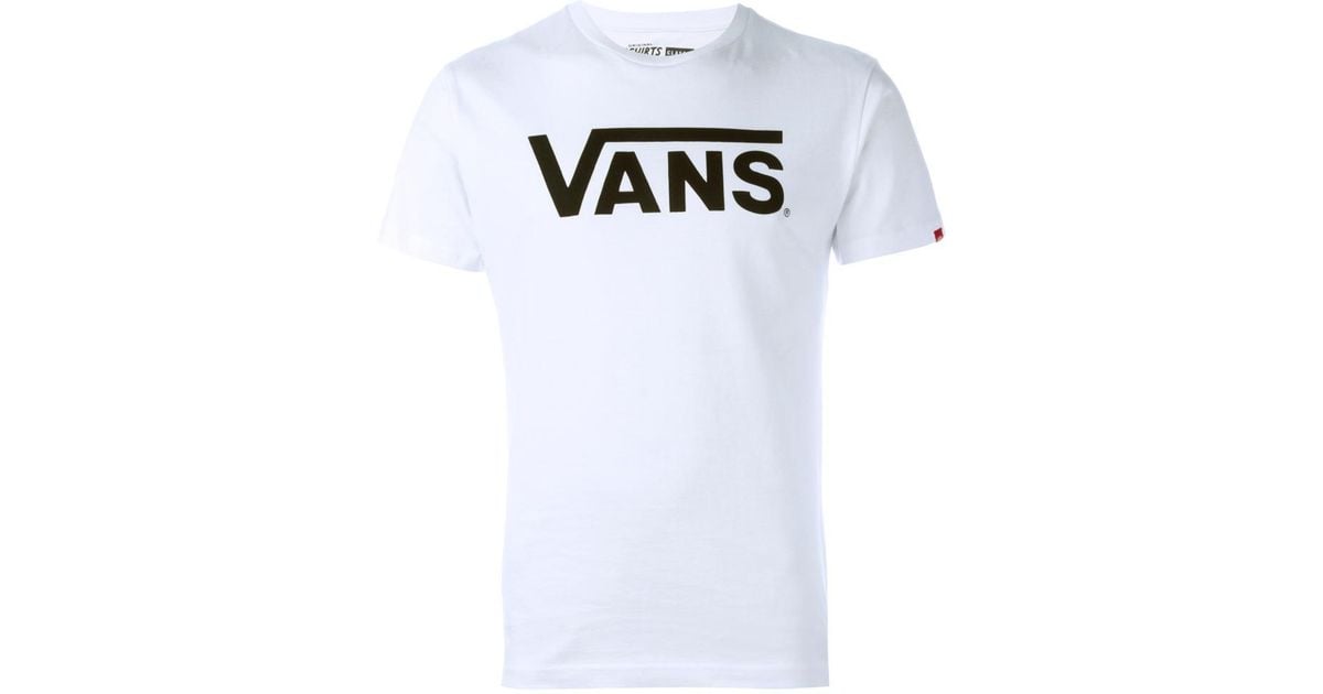 Vans Cotton 'original' T-shirt in White 