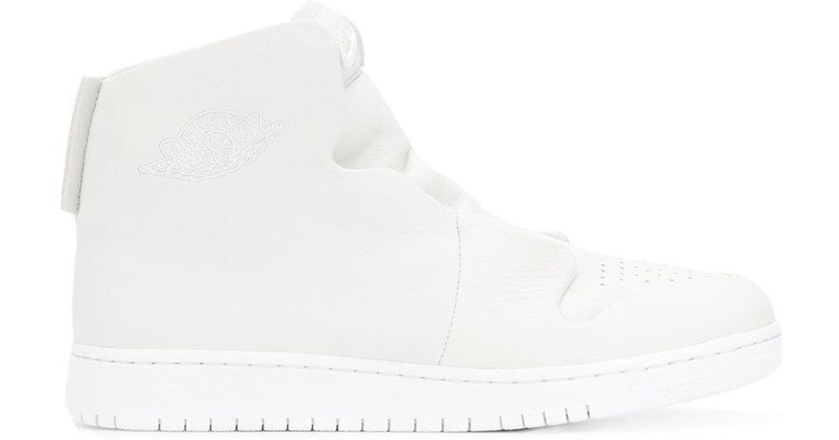 Nike Leather Jordan Aj1 Sage Xx Reimagined Sneakers in White | Lyst