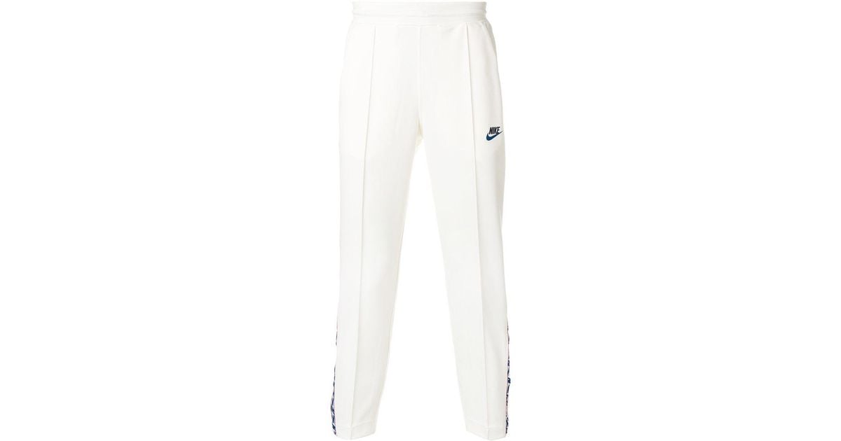 Nike Graphic Side Stripe Track Pants in White for Men | Lyst Canada