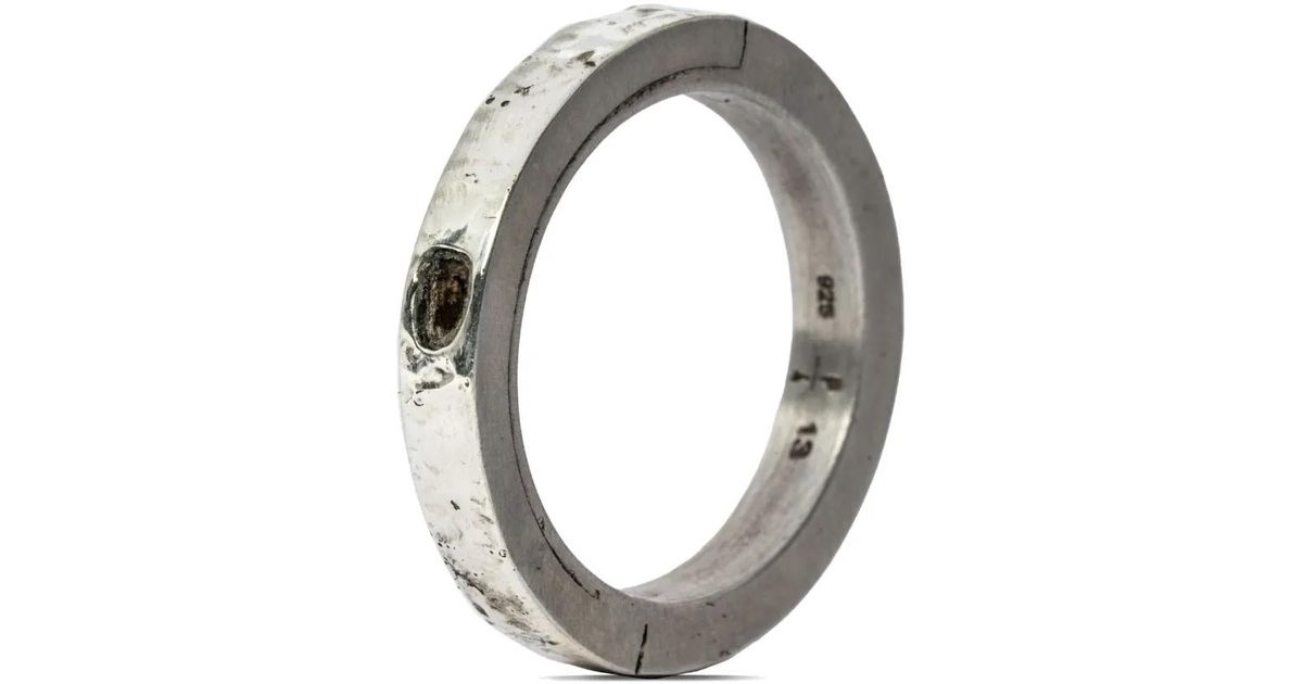 Parts Of 4 10Kt Sistema Diamond Ring in Metallic | Lyst