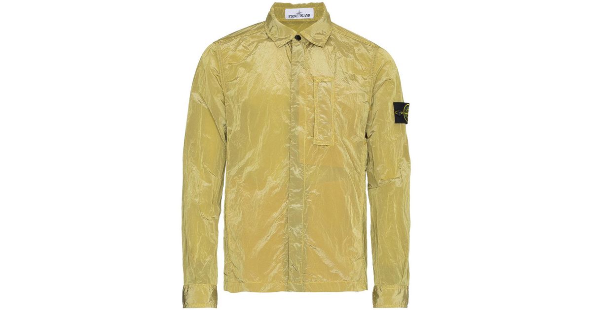 Shopping > stone island yellow overshirt, Up to 72% OFF