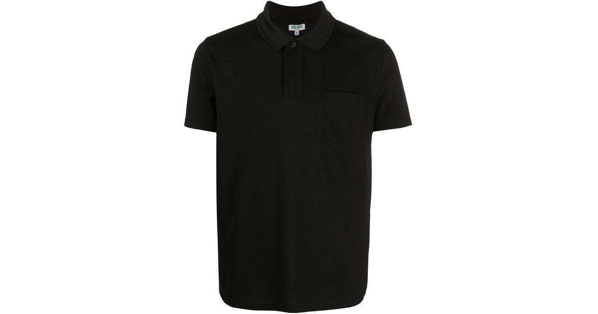 kenzo polo shirt black
