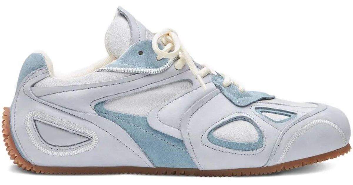 Axel Arigato Suede Panelled Sneakers in White for Men | Lyst