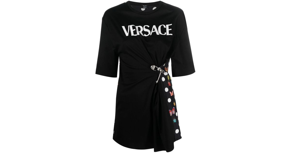 Versace X Dua Lipa 'butterfly' Tシャツ ブラック | Lyst