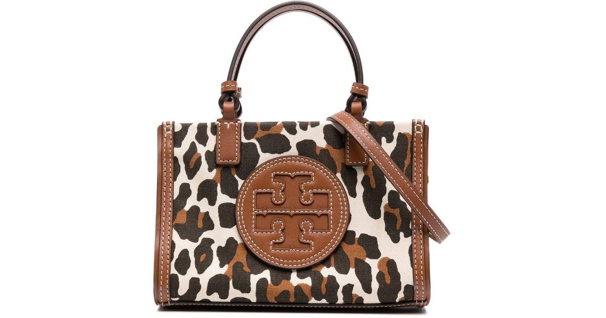 tory burch leopard bag