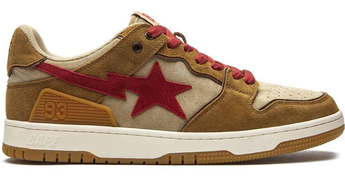 bape low top sneakers