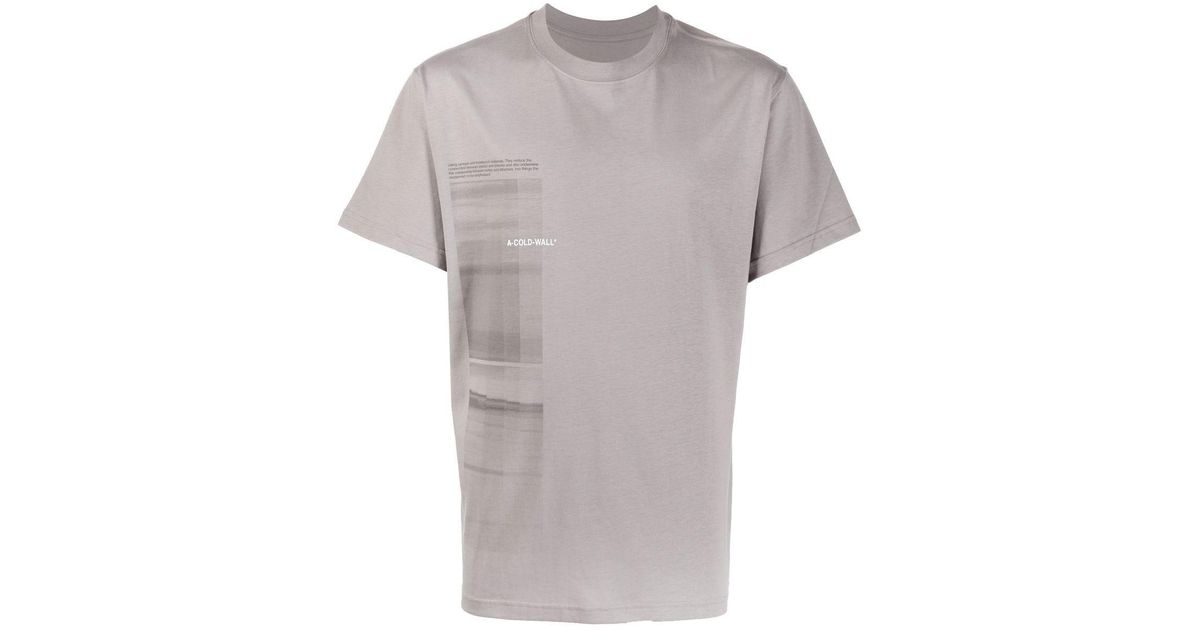 A_COLD_WALL* Gray Cotton Shirt for Men Mens Shirts A_COLD_WALL* Shirts Save 3% 