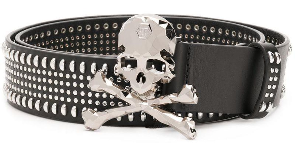 skull studded belt