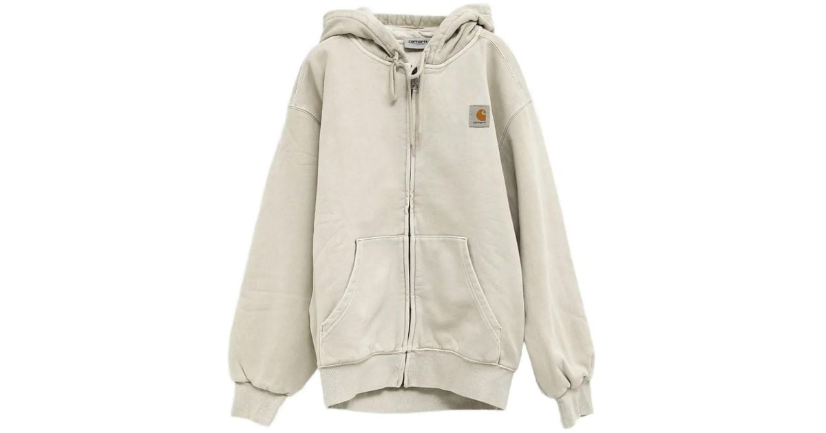 Carhartt Vista Hooded Zip Jacket in Natural for Men | Lyst
