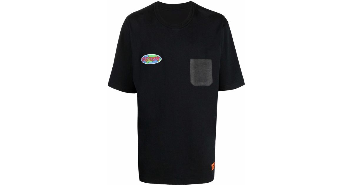 Uomo Abbigliamento da T-shirt da T-shirt a manica corta 30% di sconto T-shirt con stampaHeron Preston in Cotone da Uomo colore Nero 