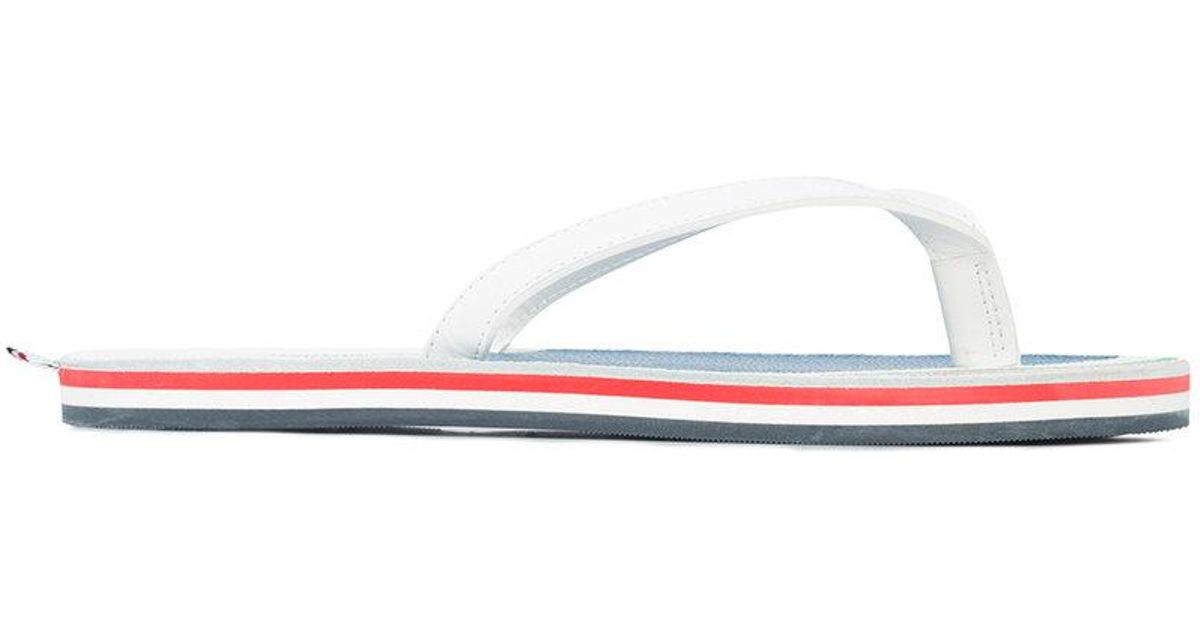 thom browne flip flops