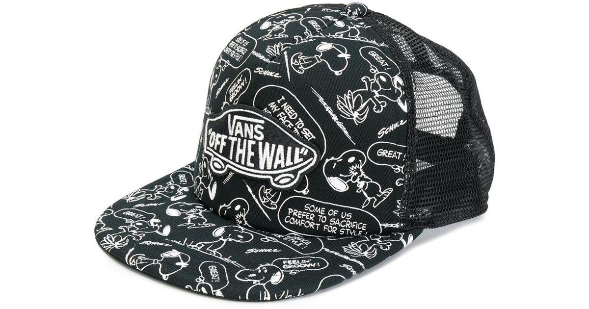 vans snoopy cap