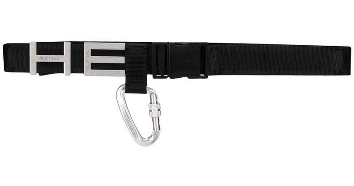 HELIOT EMIL Logo belt in Schwarz für Herren | Lyst DE