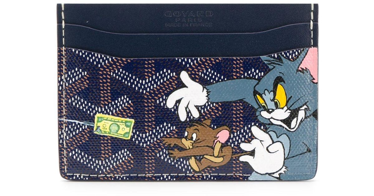 logo Tom and Jerry printed cardholder