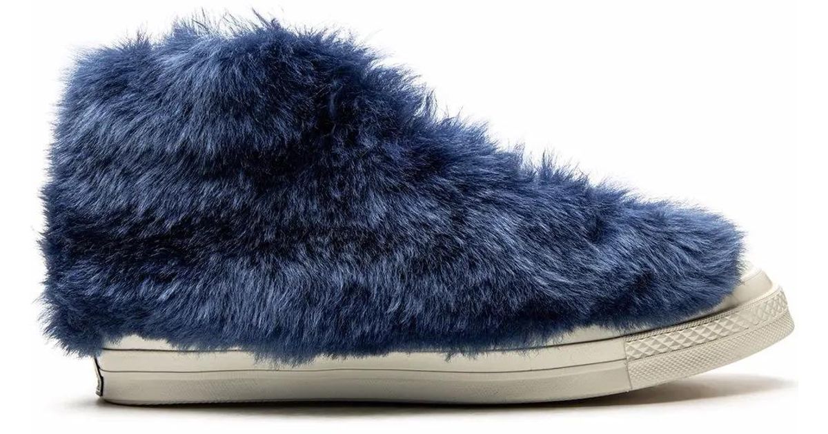 Converse X Ambush Chuck 70 Fuzzy Hi Sneakers in Blue for Men | Lyst UK