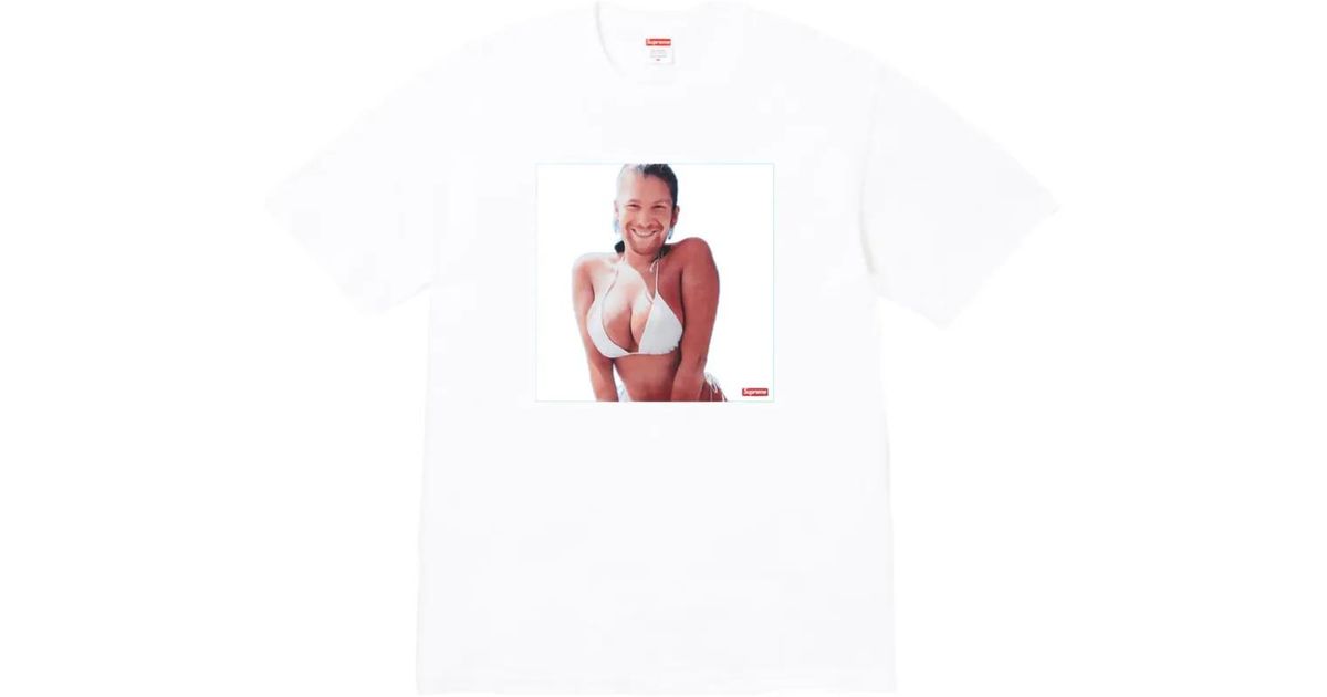 Supreme X Aphex Twin T-Shirt in White for Men | Lyst