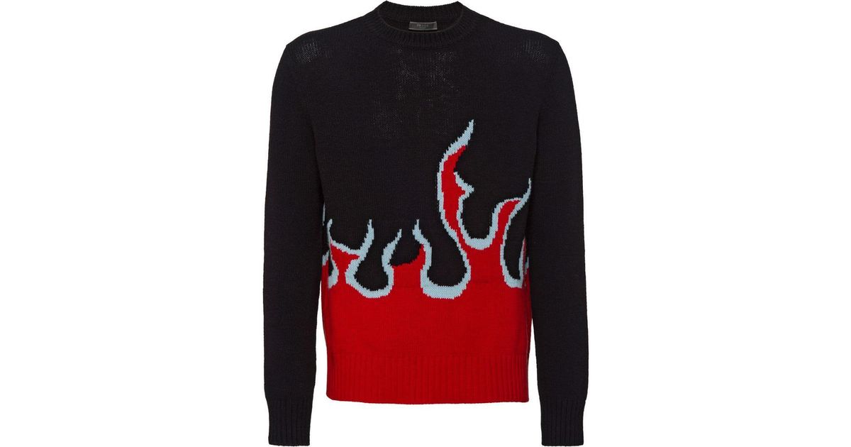 prada flame jumper