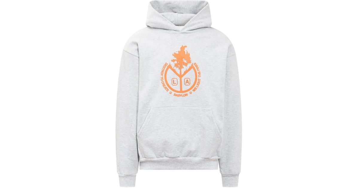 Babylon LA Graphic Print Hoodie in White for Men | Lyst UK