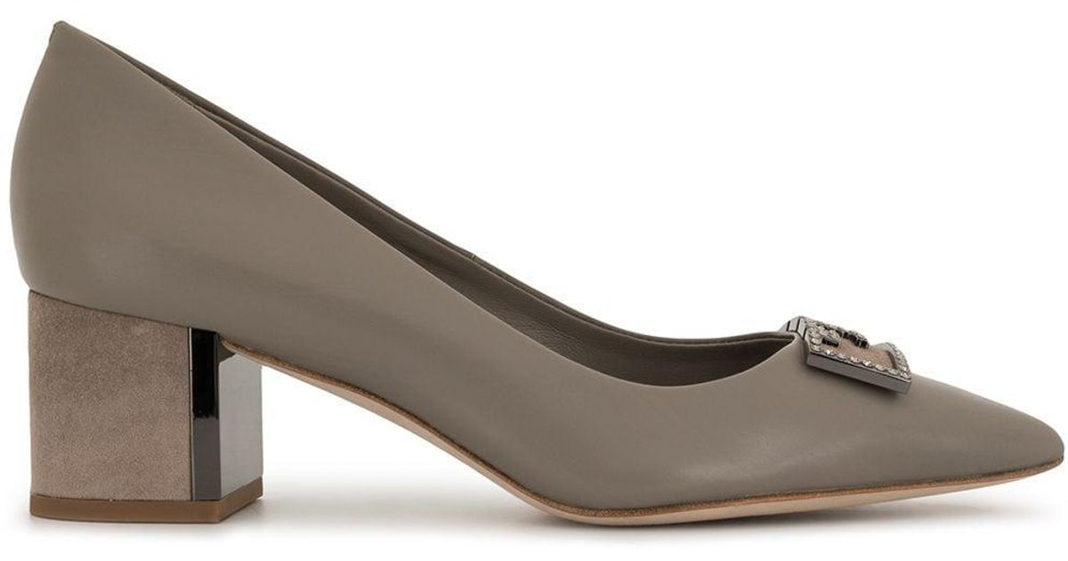 tory burch grey shoes