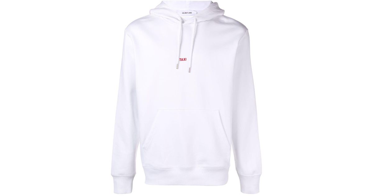Taxi hoodie best sale white