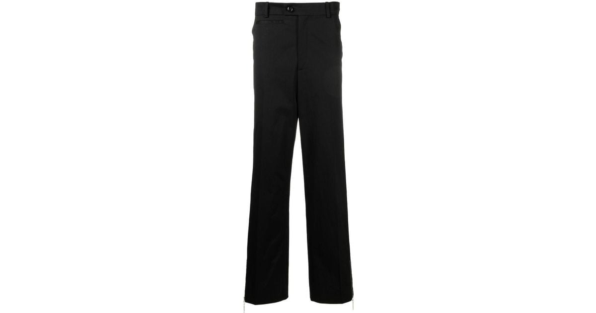 NAMACHEKO Etana Zip-detail Trousers in Black for Men | Lyst