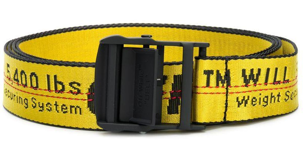 off white belt buckle