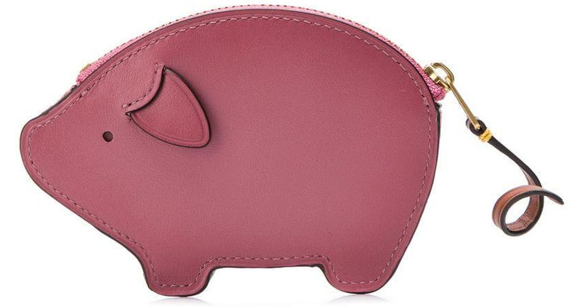 pig coin case coach