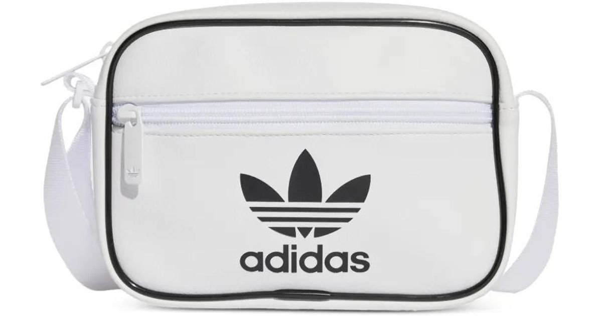 adidas Mini Airliner Bag in White for Men | Lyst