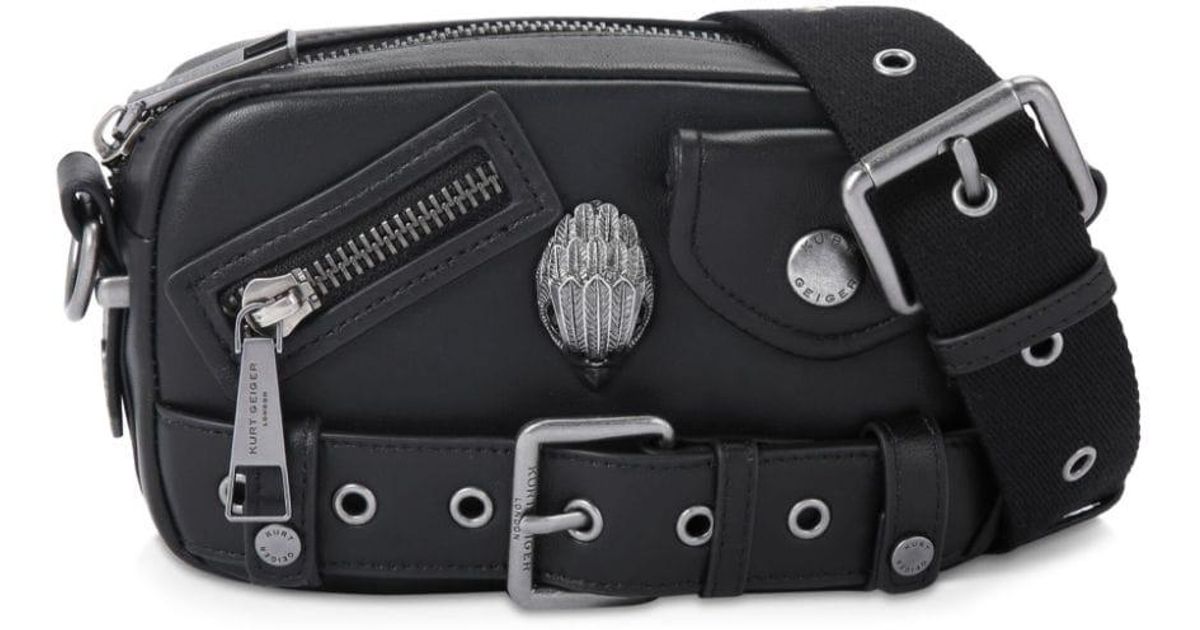 Kurt Geiger Small Hackney Camera Bag in Black Lyst