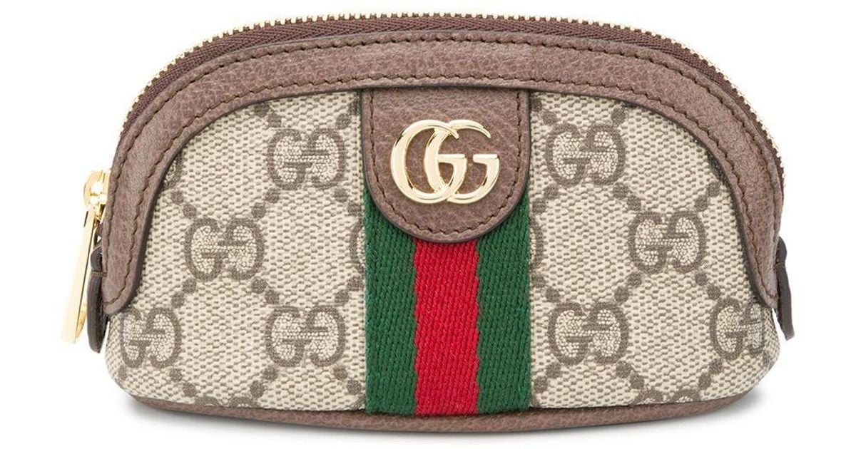 Gucci Canvas Ophidia Key Case Lyst