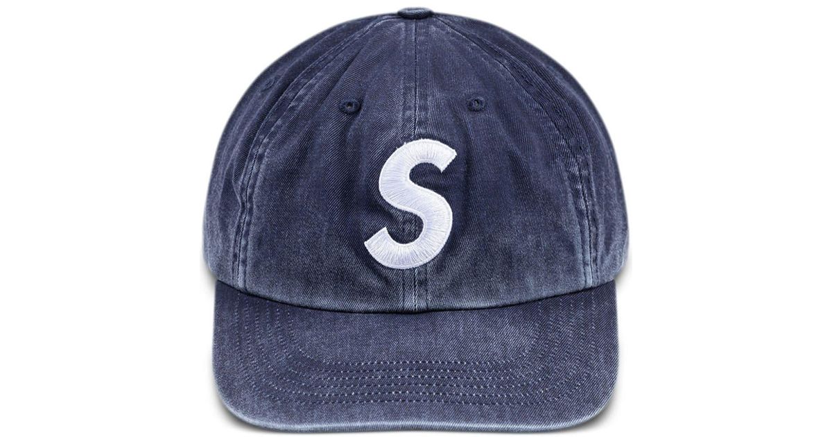 Supreme Pigment Print S Logo 6-panel 