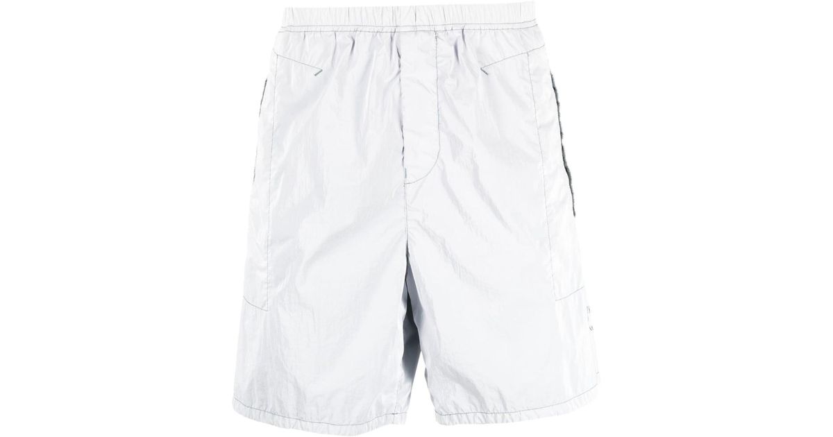 Stone Island Shorts Marina in White for Men | Lyst