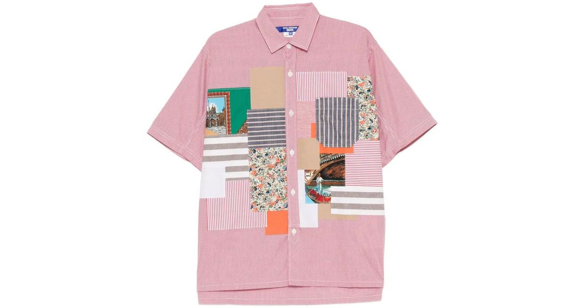 junya-watanabe-red-Patchwork-
