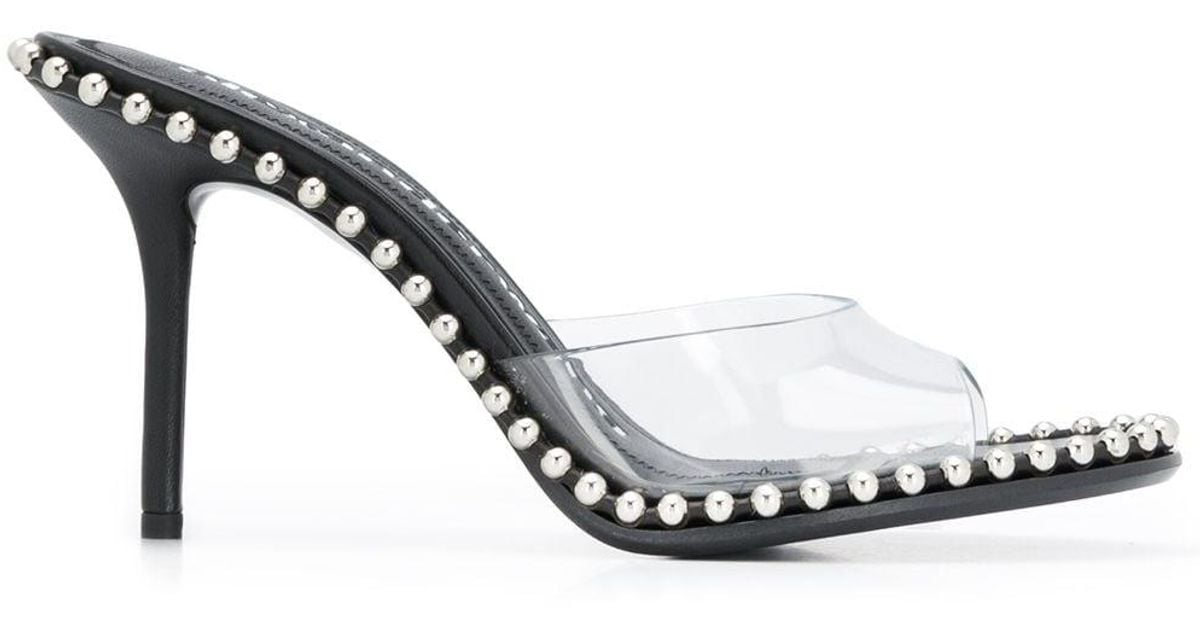Alexander wang hotsell studded mules