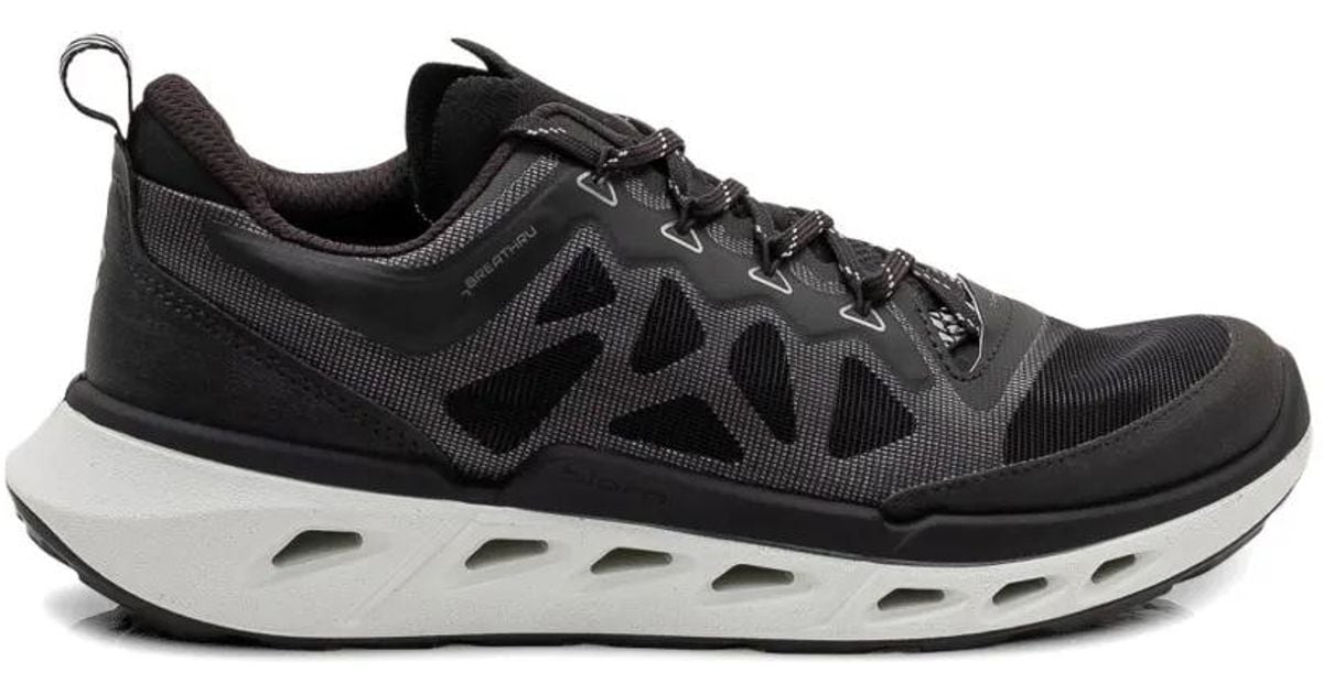 Ecco Biom 720 Cutout Sneakers in Black for Men | Lyst UK