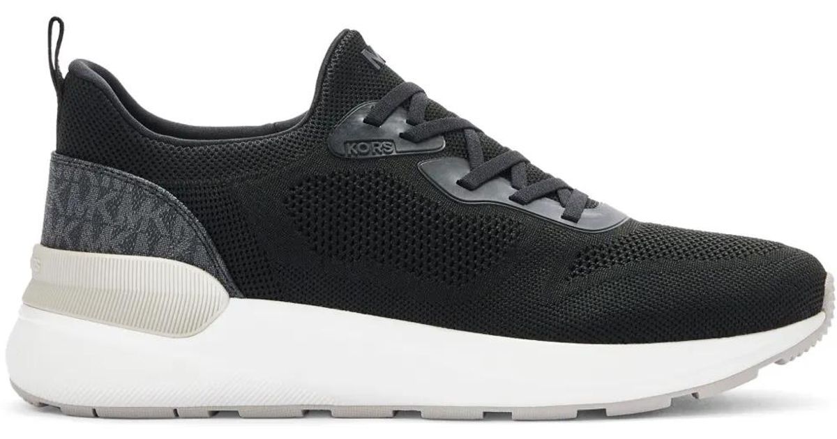 Michael Kors Trevor Slip On Trainer in Black for Men | Lyst