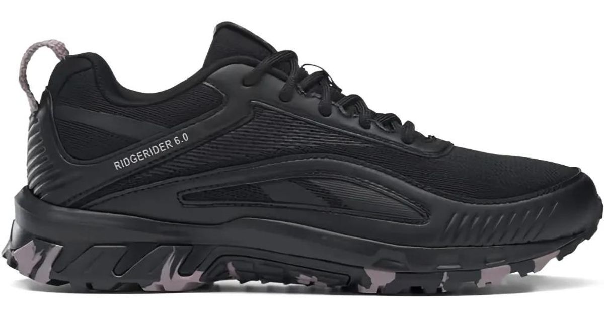 Reebok Ridgerider 6.0 Sneakers in Black | Lyst