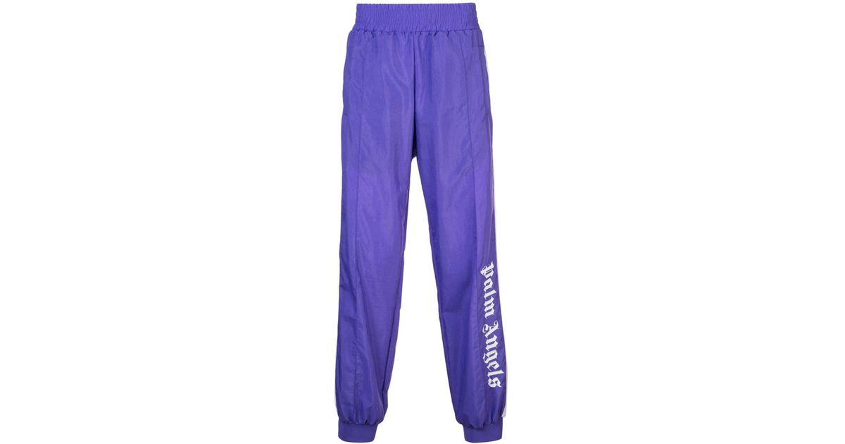 mens purple track pants