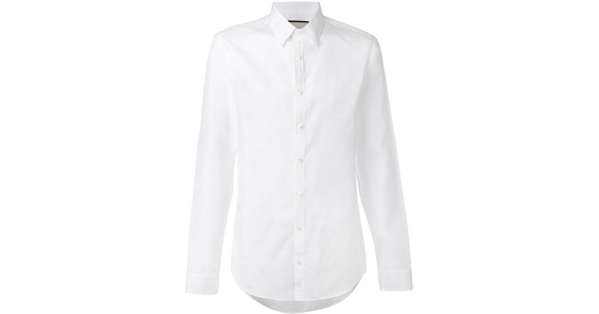 gucci bee shirt white