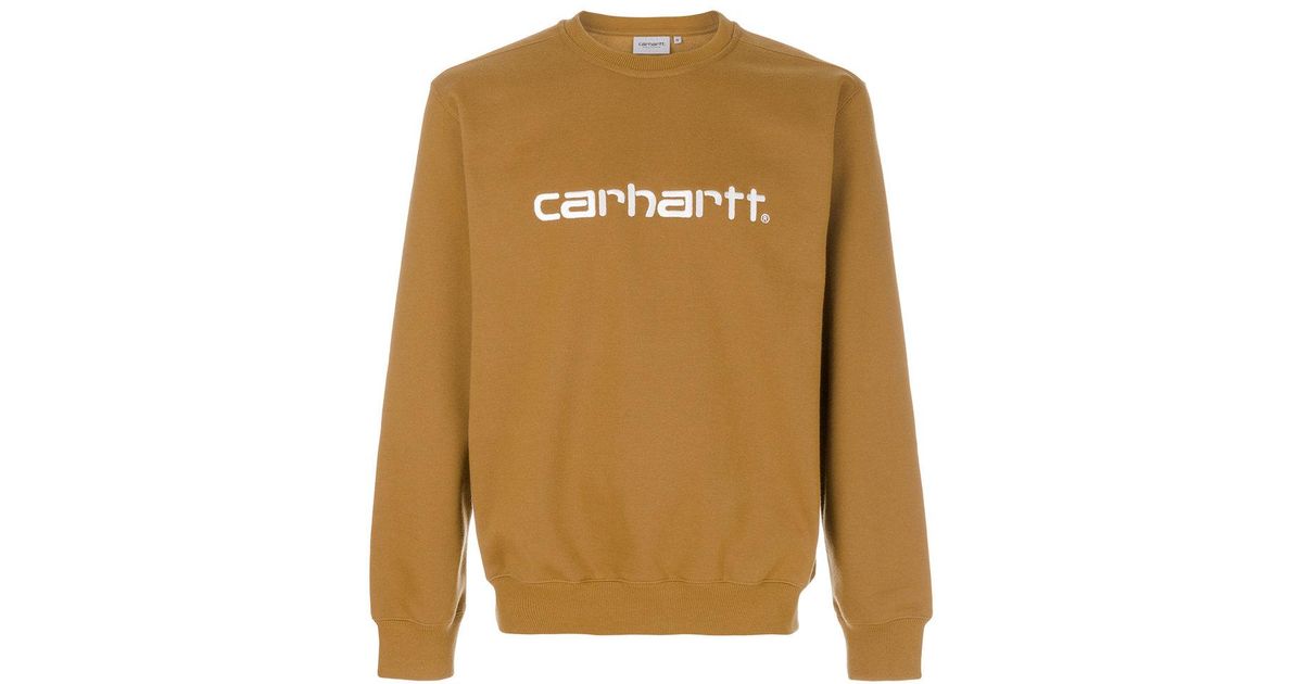carhartt sweatshirt brown