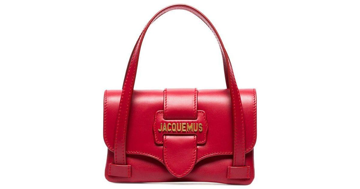 Jacquemus Red Le Sac Minho Leather Mini Bag - Lyst